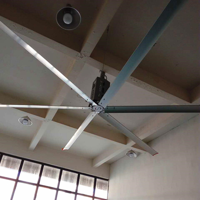De veranderlijke Plafondventilator van de Frequentie Grote Lucht, Lucht Koele Moderne Industriële Plafondventilator