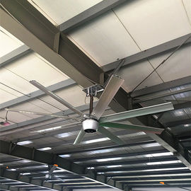 Brushless De Plafondventilatorenergie van het aluminiumblad - besparing voor Distributiecentra